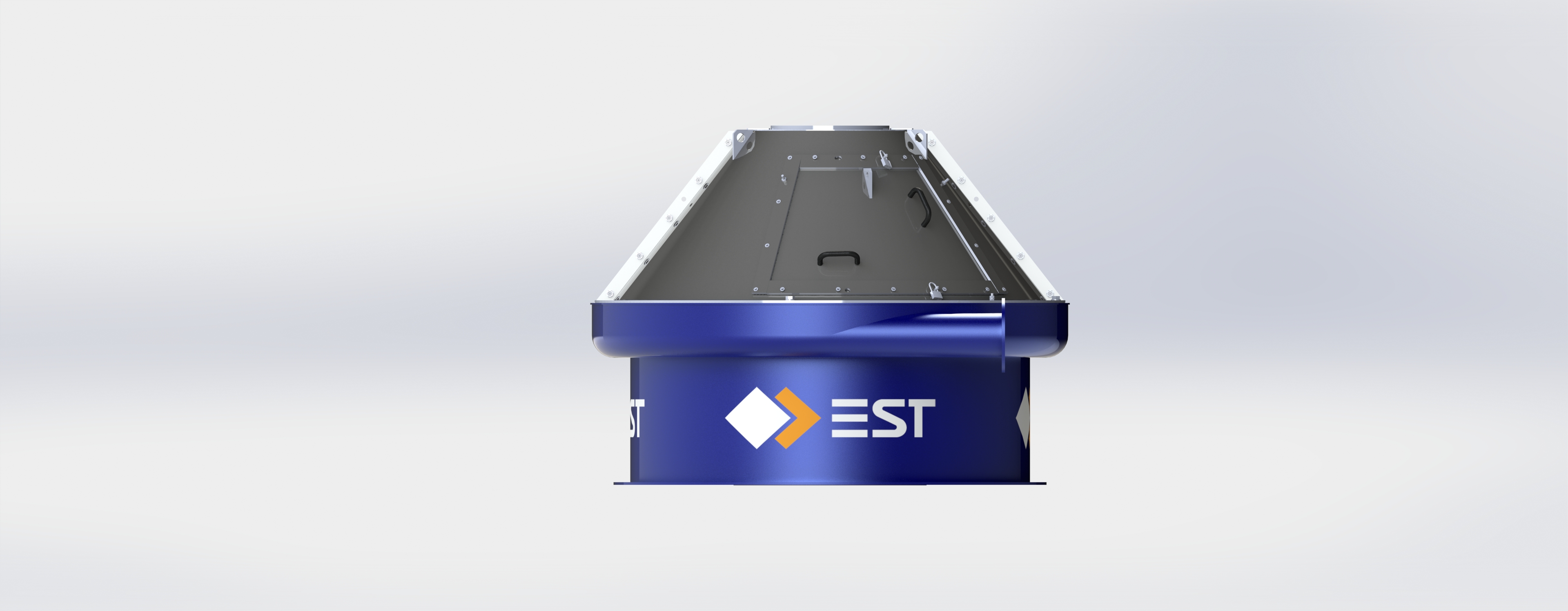 Rotary Cutting Dryer Render